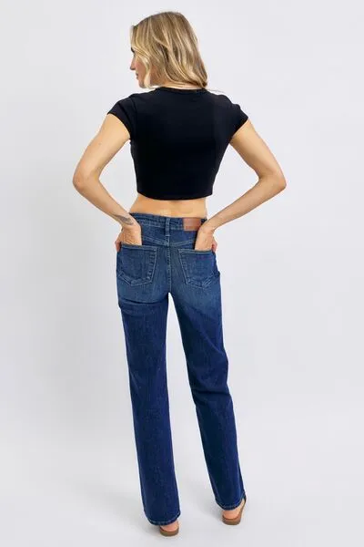 Online Exclusive | Judy Blue Classic Straight Leg Jeans