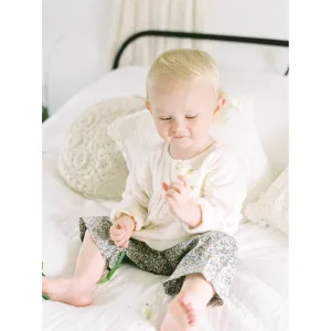 Organic Cotton Blouse in Cream