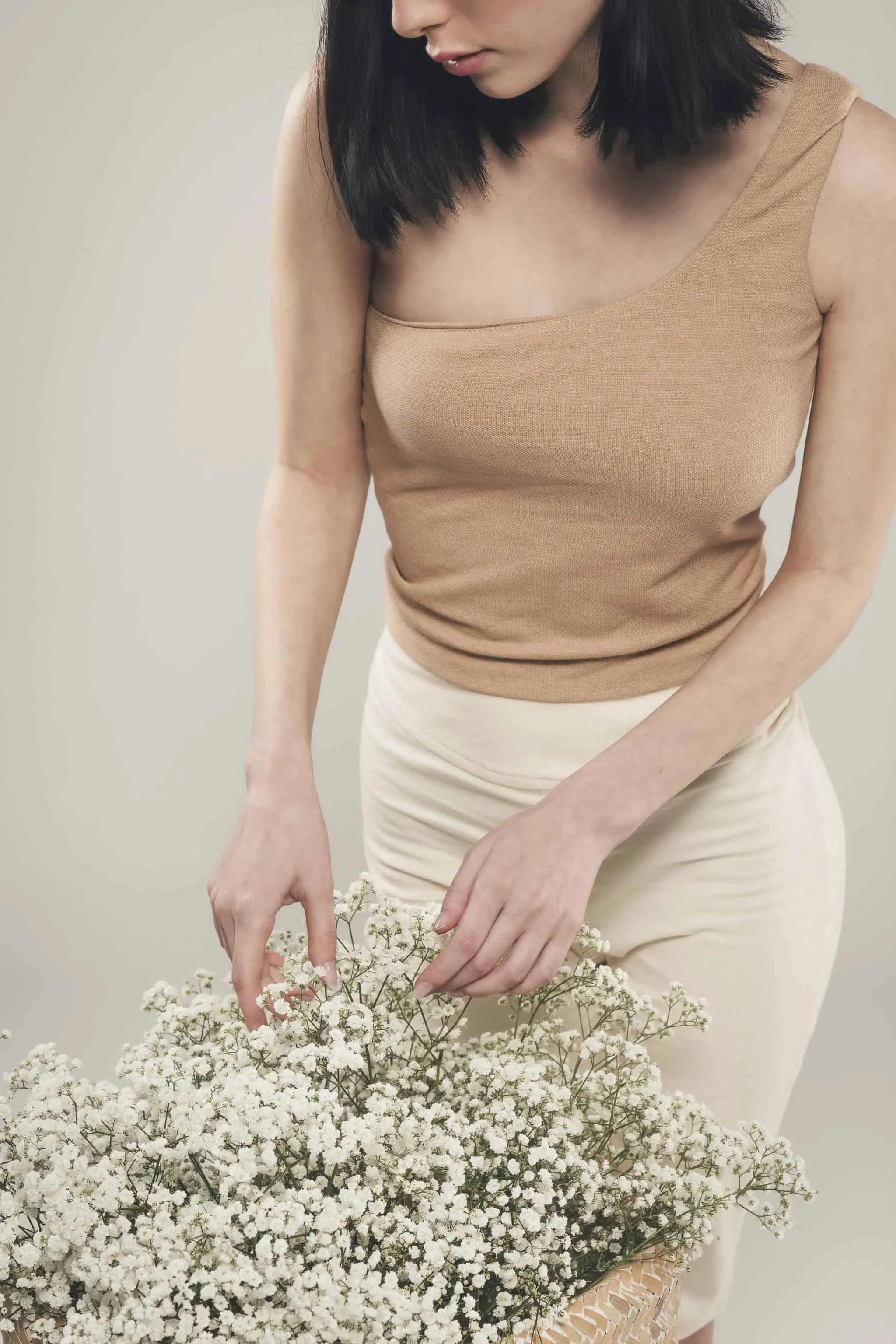 Organic Cotton Cycling Shorts | Ecru