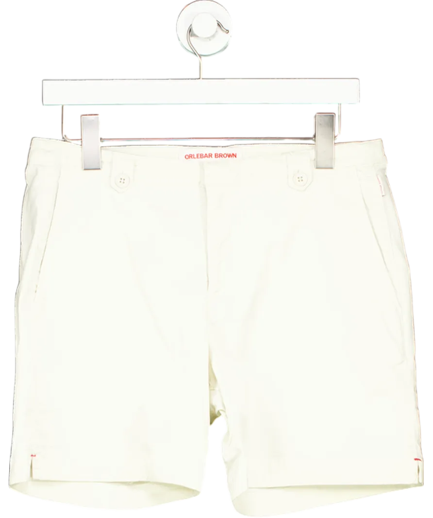 Orlebar Brown Cream For Your Eyes Only Shorts W30