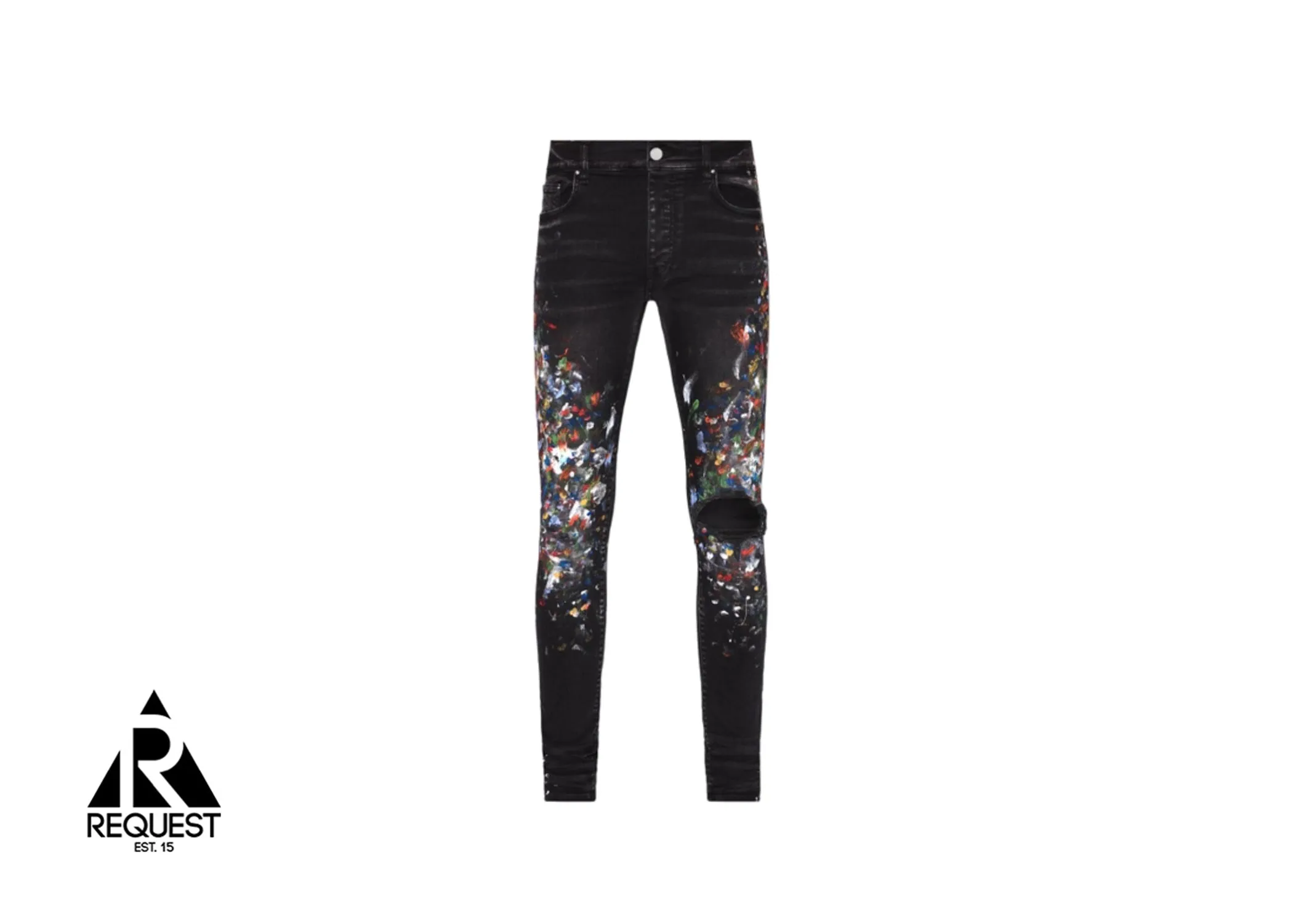 Painter Skinny Denim "Aged Black"