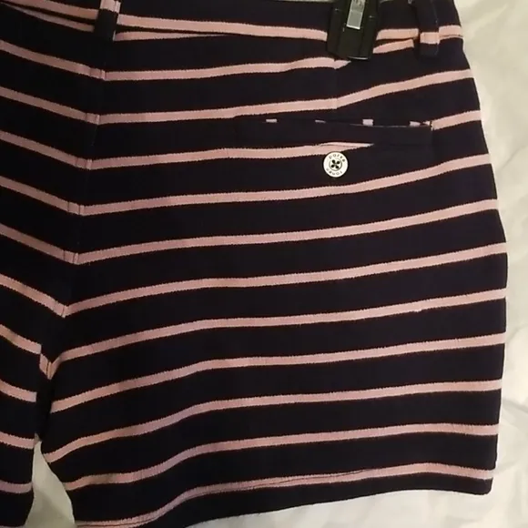 Parke &amp; Ronen Stripe Knit Shorts Holler Unisex