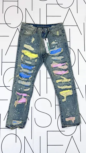 Pastel Light Wash Jeans