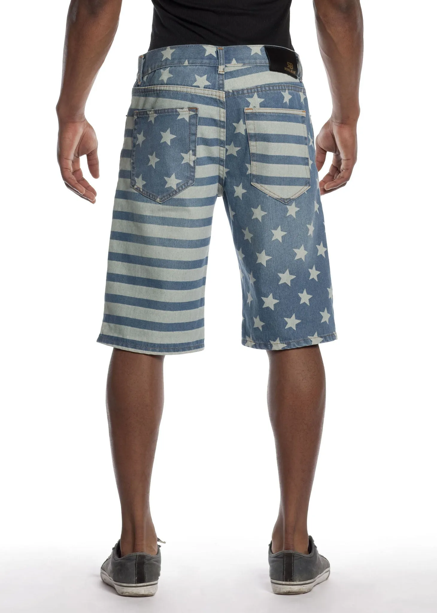 Patriotic Jean Shorts