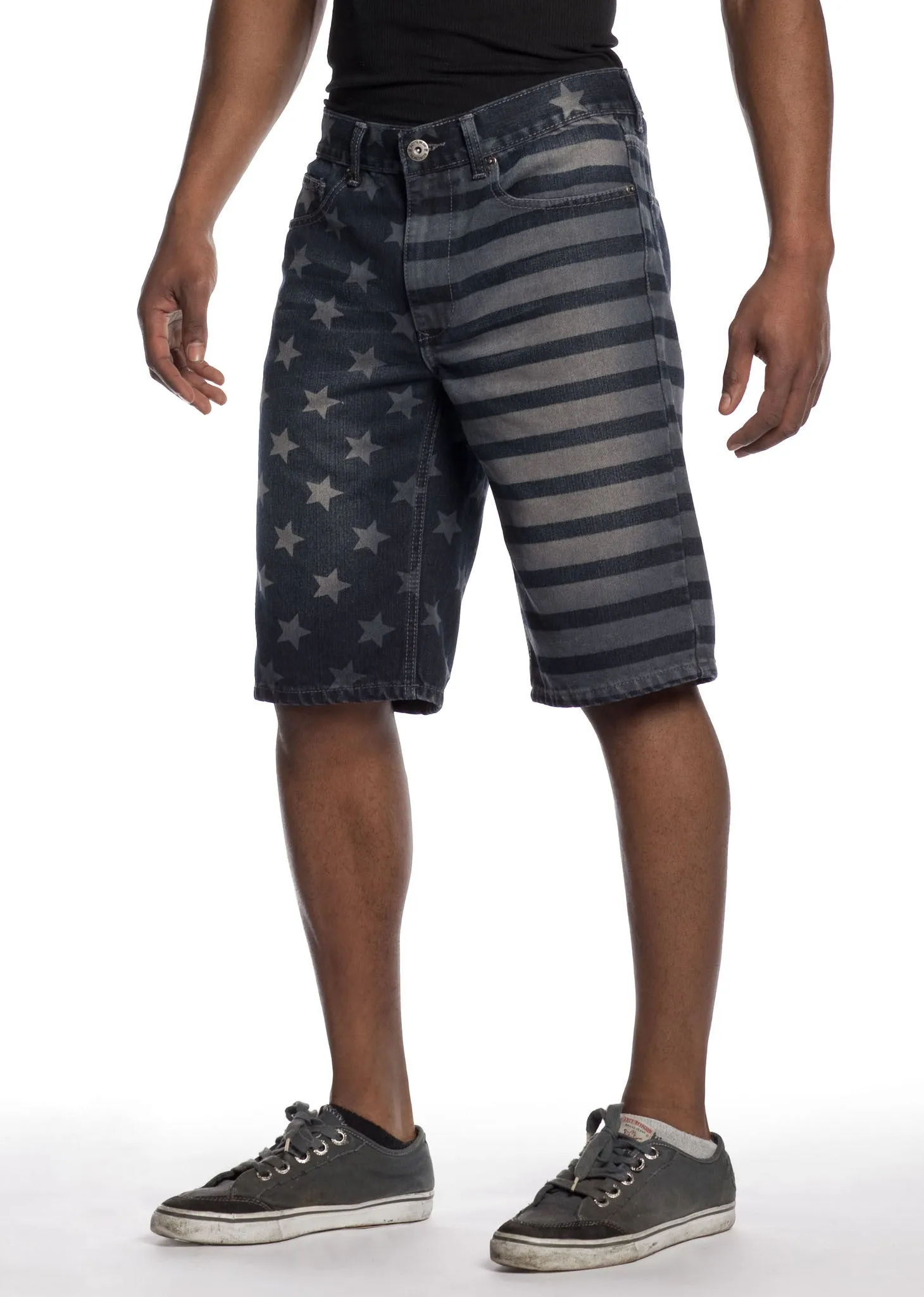 Patriotic Jean Shorts