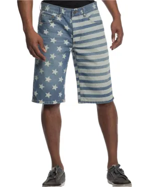 Patriotic Jean Shorts