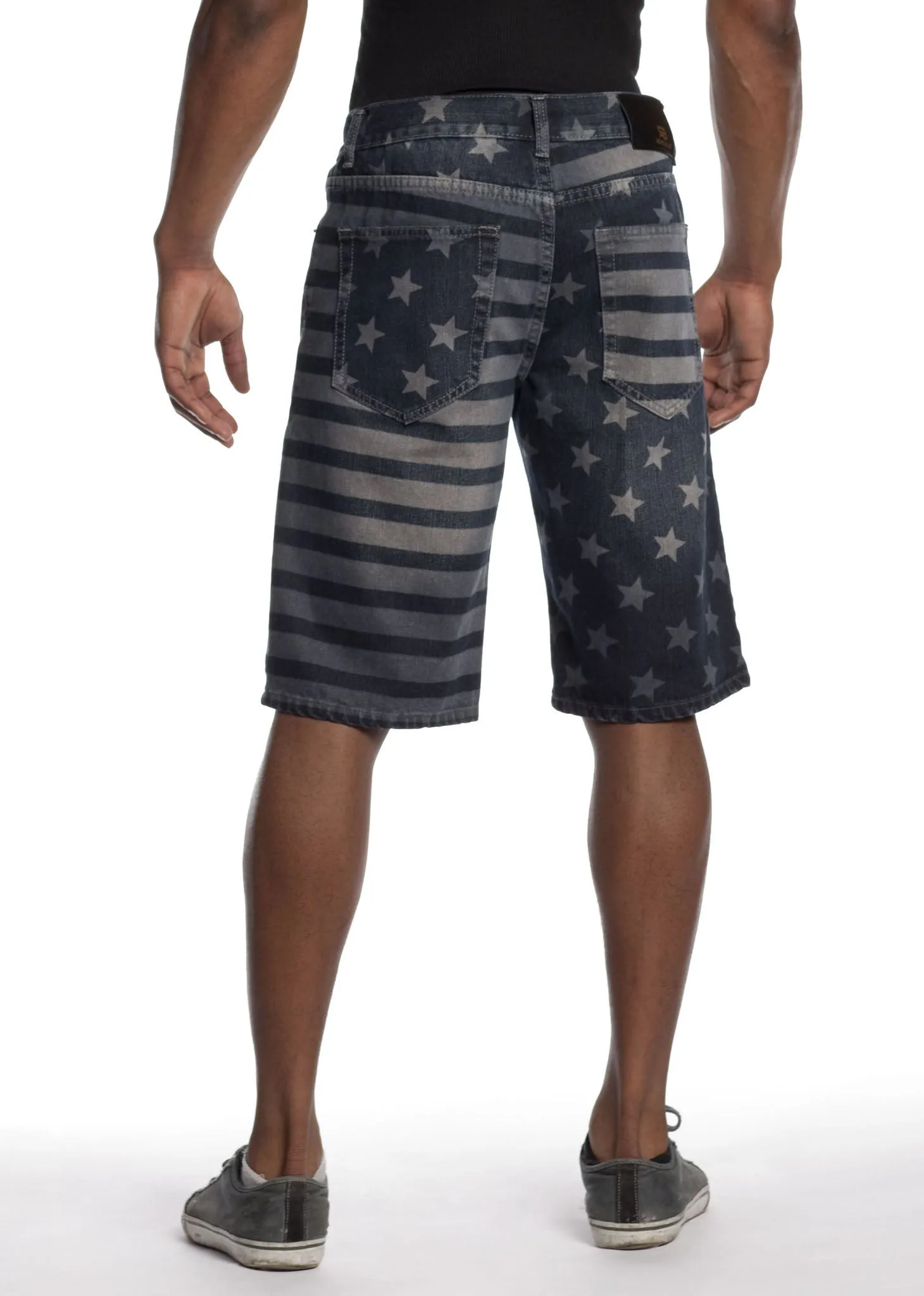 Patriotic Jean Shorts
