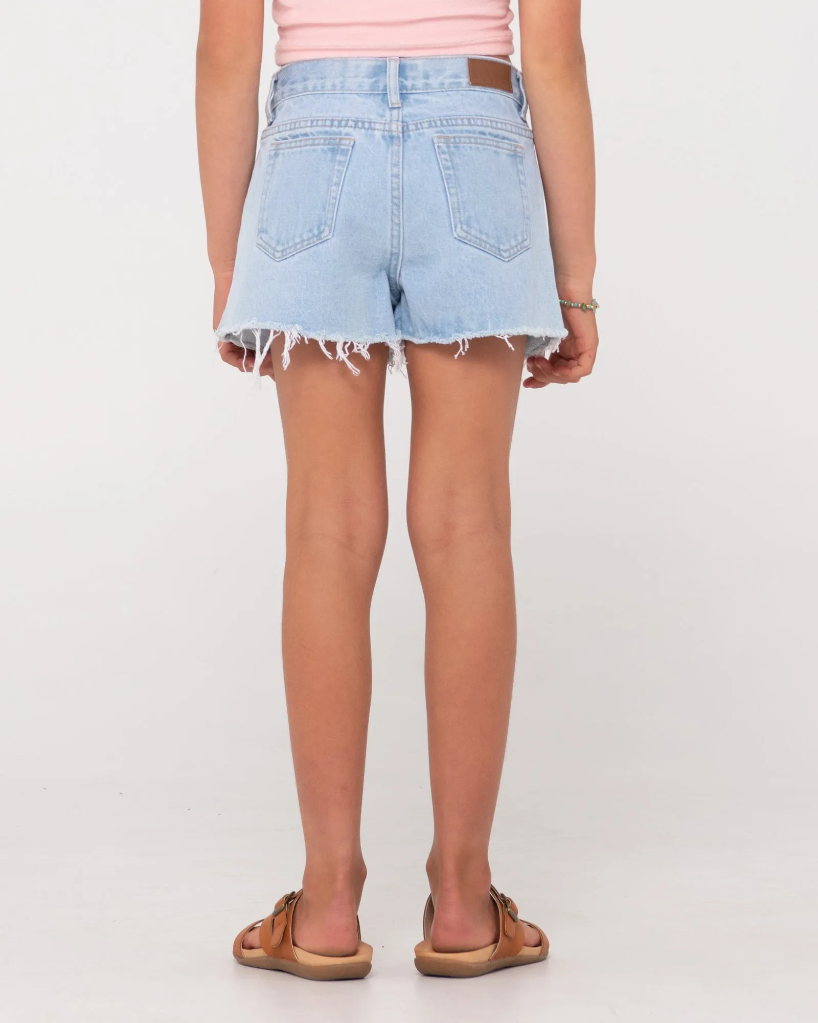 Penny Kick Flare Denim Short Girls