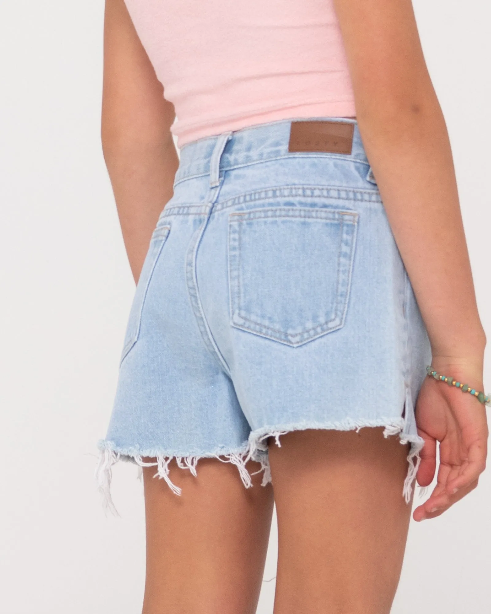 Penny Kick Flare Denim Short Girls