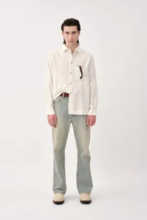 Penzo Brushed Flannel - Off White