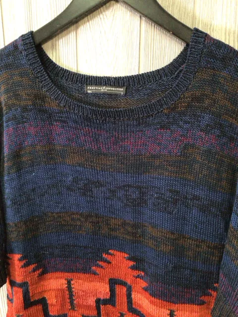Peruvian Connection Pima Cotton Knit Sweater Size Small