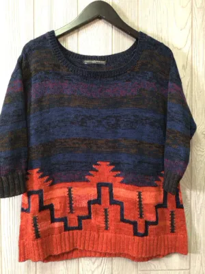 Peruvian Connection Pima Cotton Knit Sweater Size Small