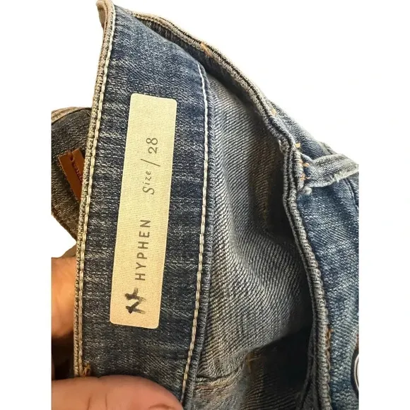 Pilcro Anthropologie premium embellished jeans size 28
