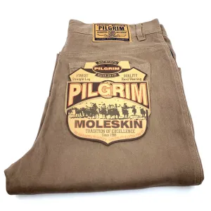 Pilgrim Men's 5 Pocket Western Moleskin Jean - 3 Colours