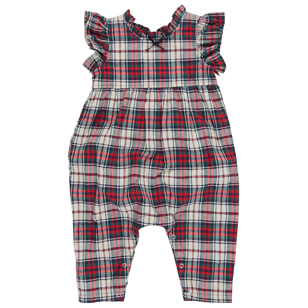 Pink Chicken Baby Girls Jennifer Jumper - Holly Tartan