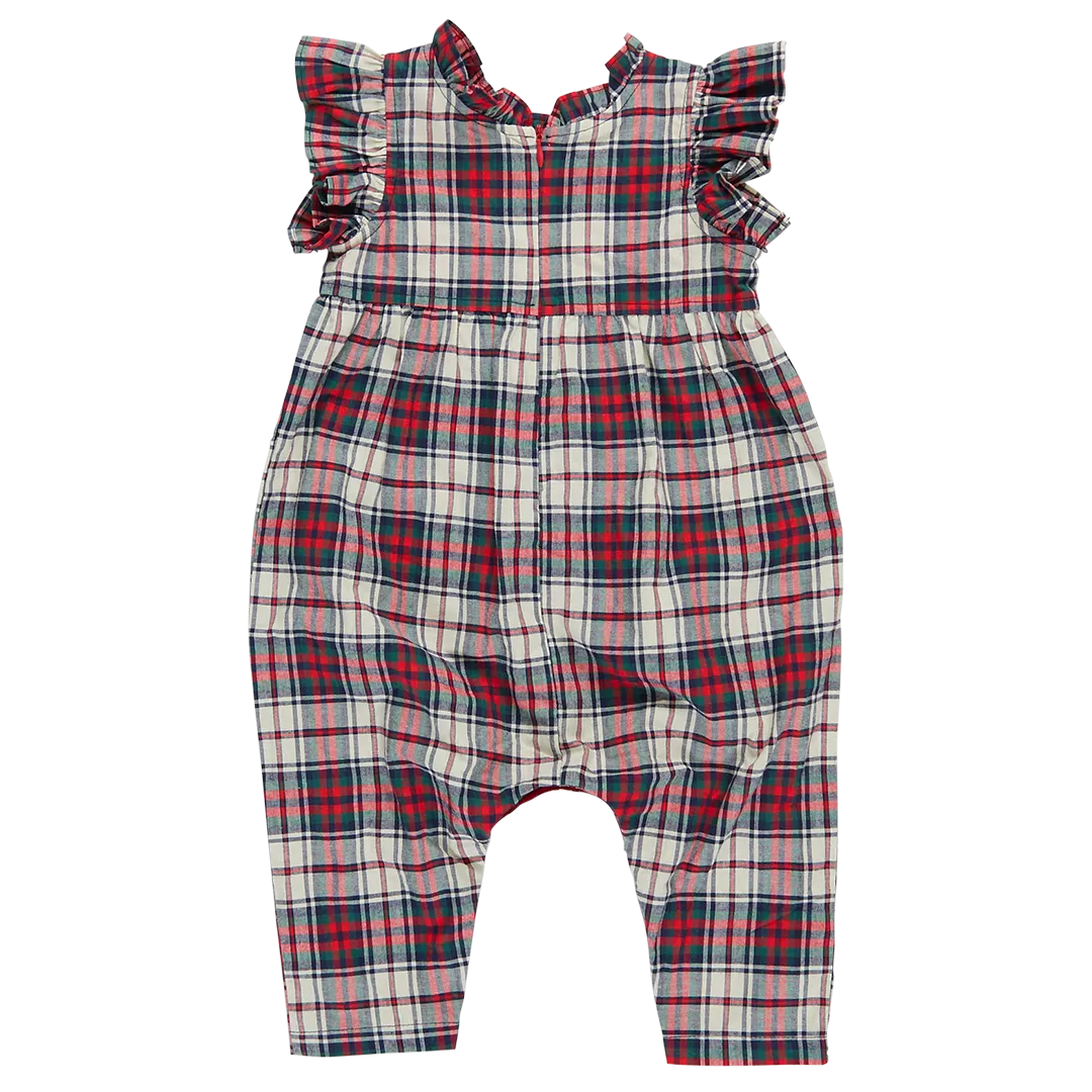Pink Chicken Baby Girls Jennifer Jumper - Holly Tartan