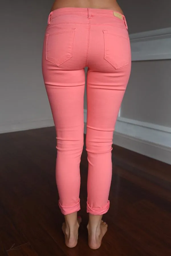 Pink Jeggings