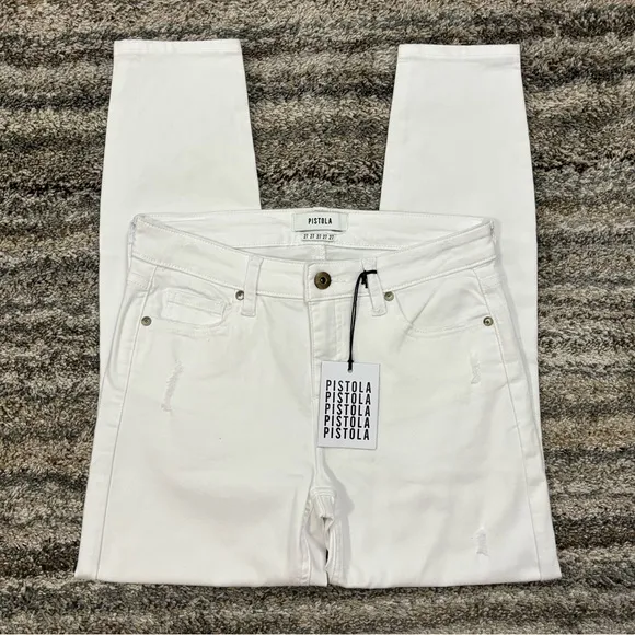 Pistola White Ankle Skinny Jeans Sz 27 NWT | Pistola Women Skinny Jeans | Jeans*