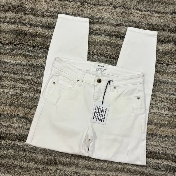 Pistola White Ankle Skinny Jeans Sz 27 NWT | Pistola Women Skinny Jeans | Jeans*