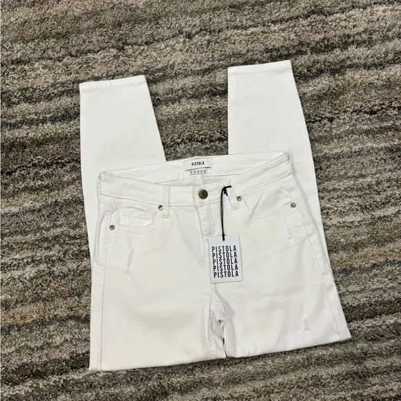 Pistola White Ankle Skinny Jeans Sz 27 NWT | Pistola Women Skinny Jeans | Jeans*