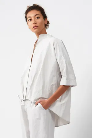 Pleat Hem Kimono - Stone