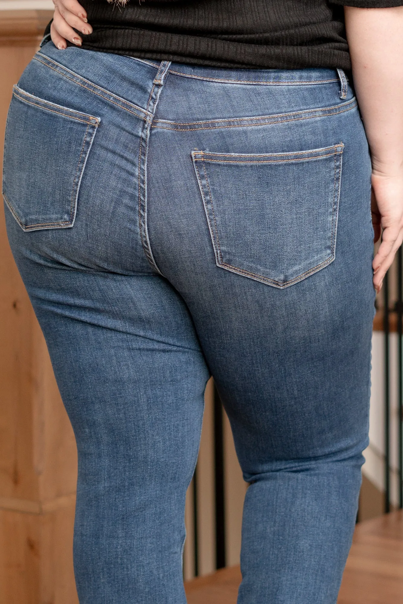 Plus Size Masterfully High Rise Slim Straight