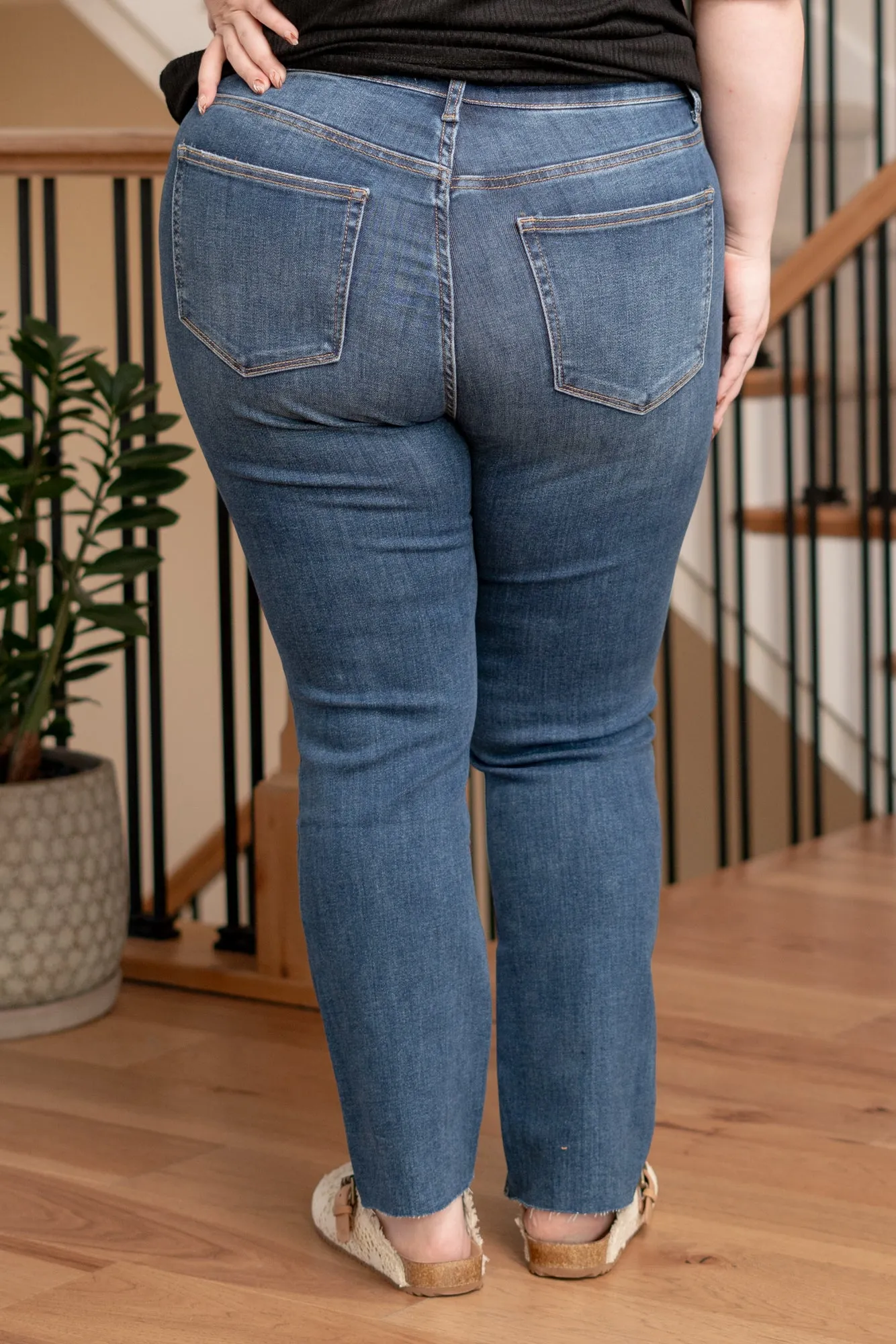 Plus Size Masterfully High Rise Slim Straight