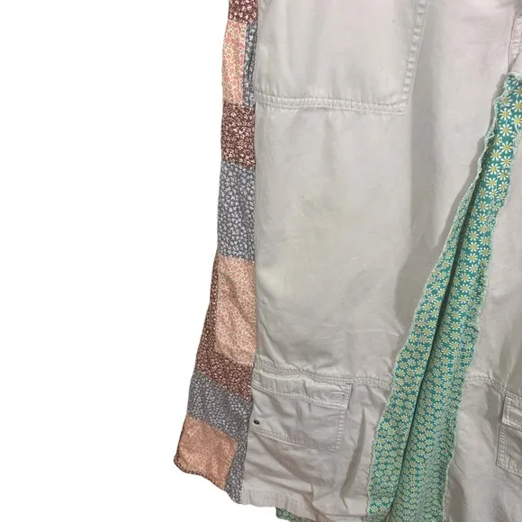 PS-3983 Periscope Women Patchwork Skirt 13 A Line Flare 70's Hippie Boho UpCycle