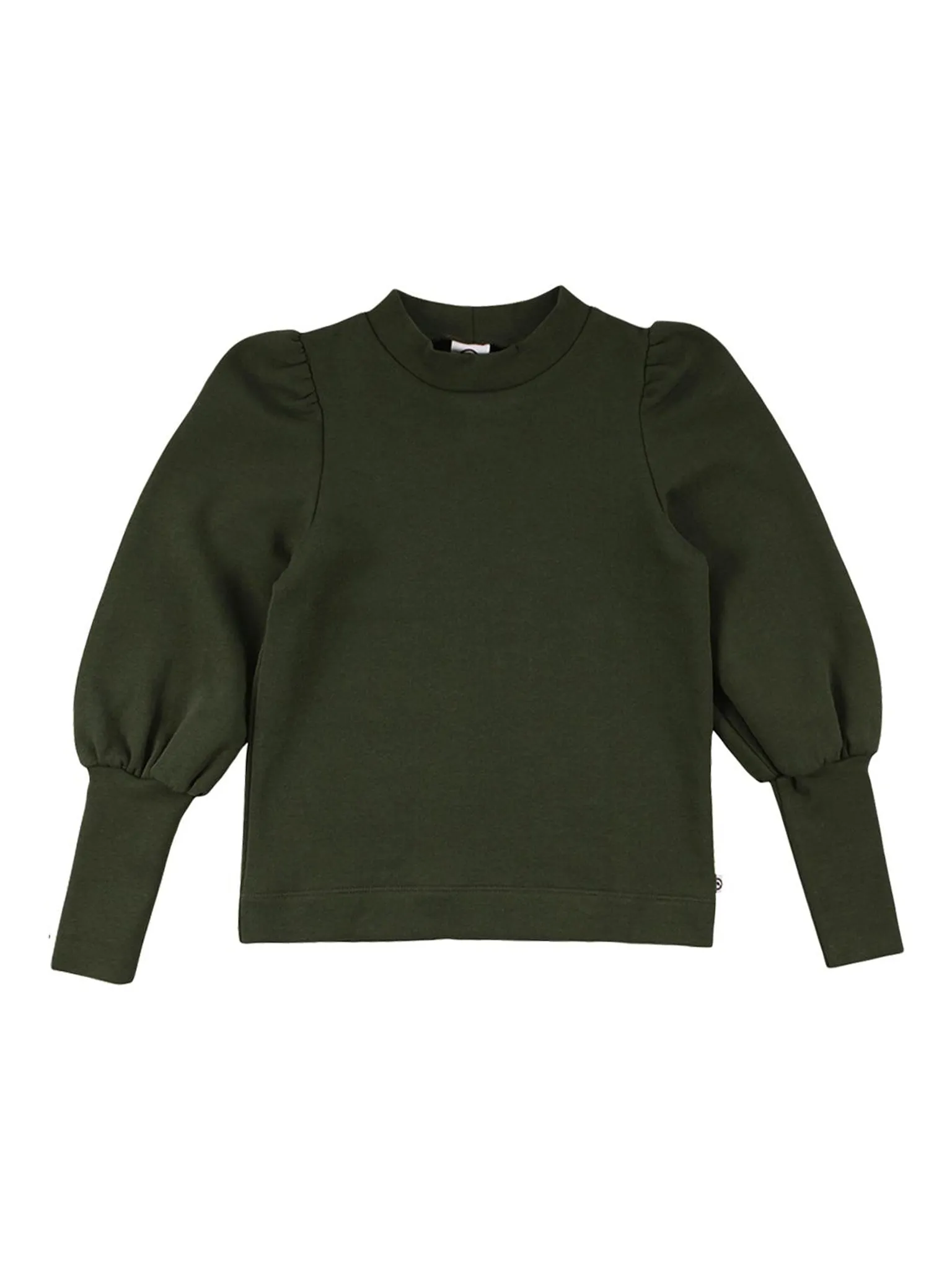Puff Sleeve Cuff Sweatshirt