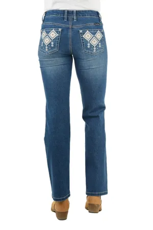 Pure Western Jeans Womens Snowie Straight Leg (PCP2212727)