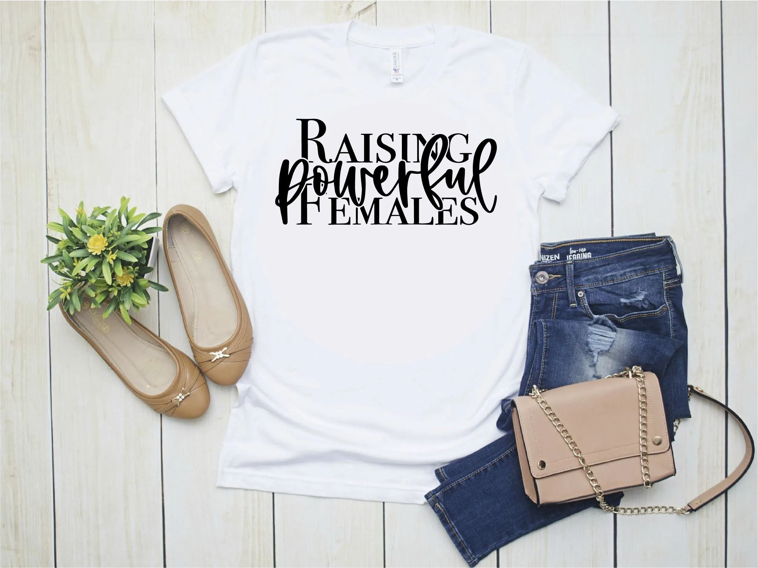 Raising Powerful Females T-shirt