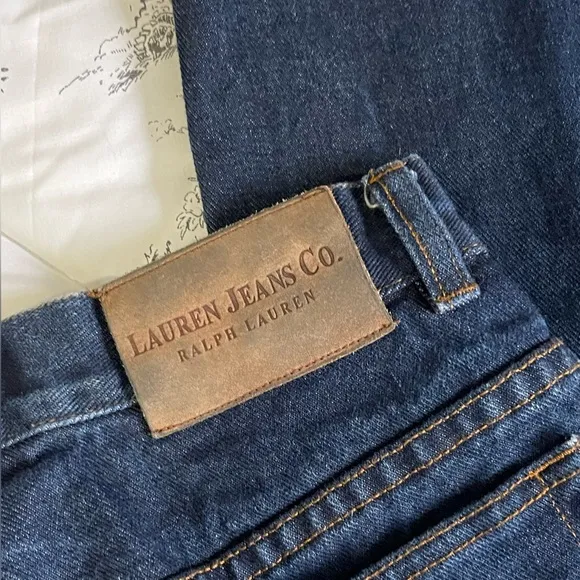Ralph Lauren Lauren Jeans Co straight leg denim size 6 NWOT