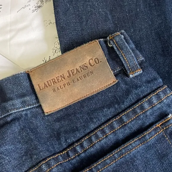 Ralph Lauren Lauren Jeans Co straight leg denim size 6 NWOT