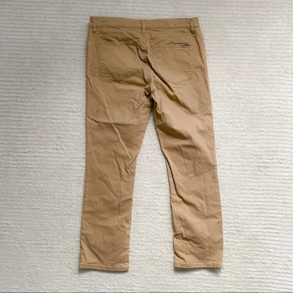 Ralph Lauren petite modern straight khaki denim jeans