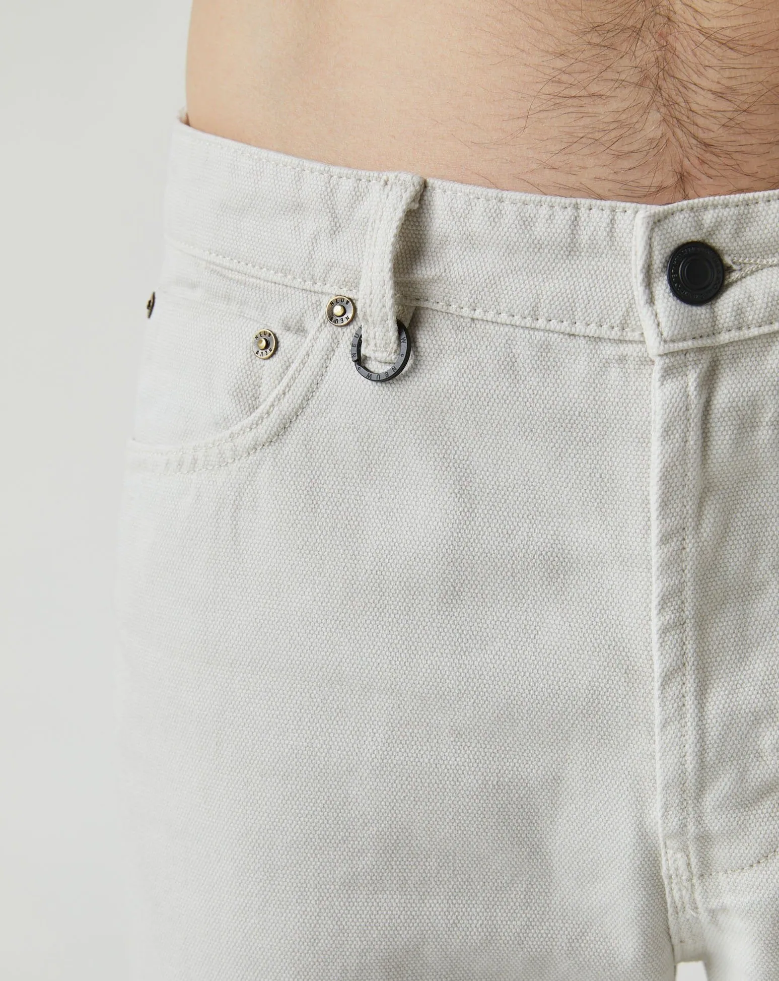 Ray Straight Canvas Bone