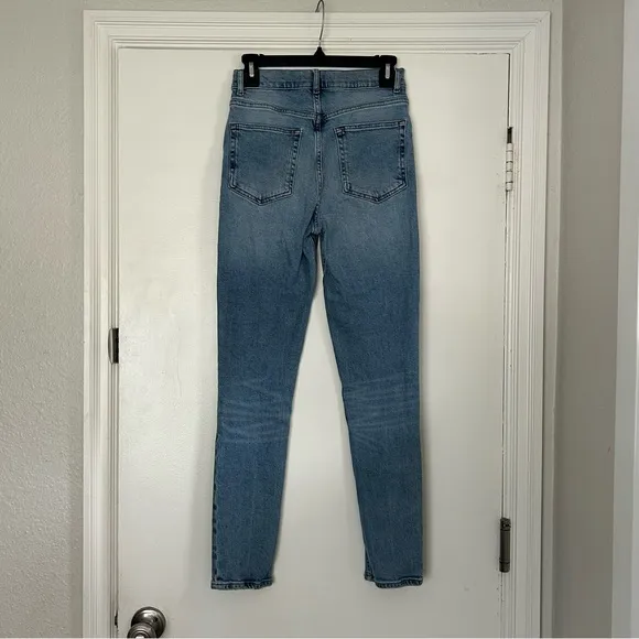Reformation Jeans High Rise Como Vintage Light Wash Skinny Jeans 26