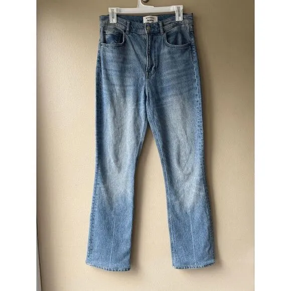 Reformation Jeans Light Malta Wash Straight Leg Jean Size 28