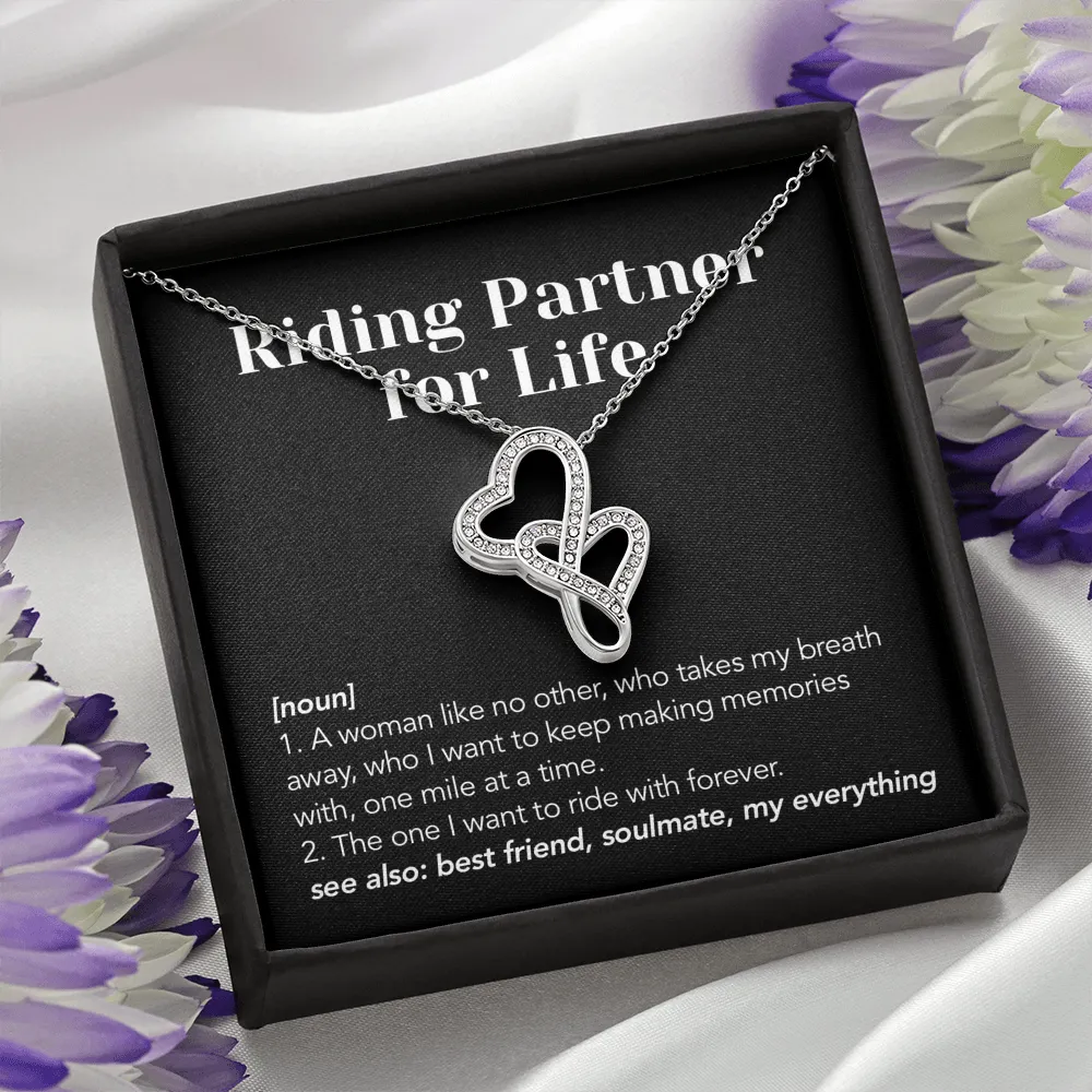 Riding Partner For Life Meaning Necklace
