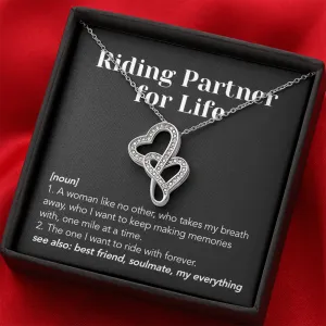 Riding Partner For Life Meaning Necklace