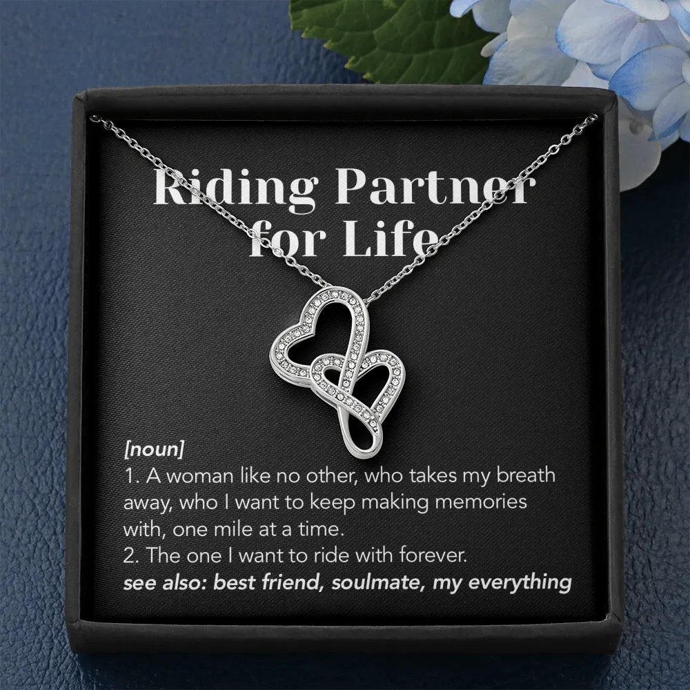 Riding Partner For Life Meaning Necklace