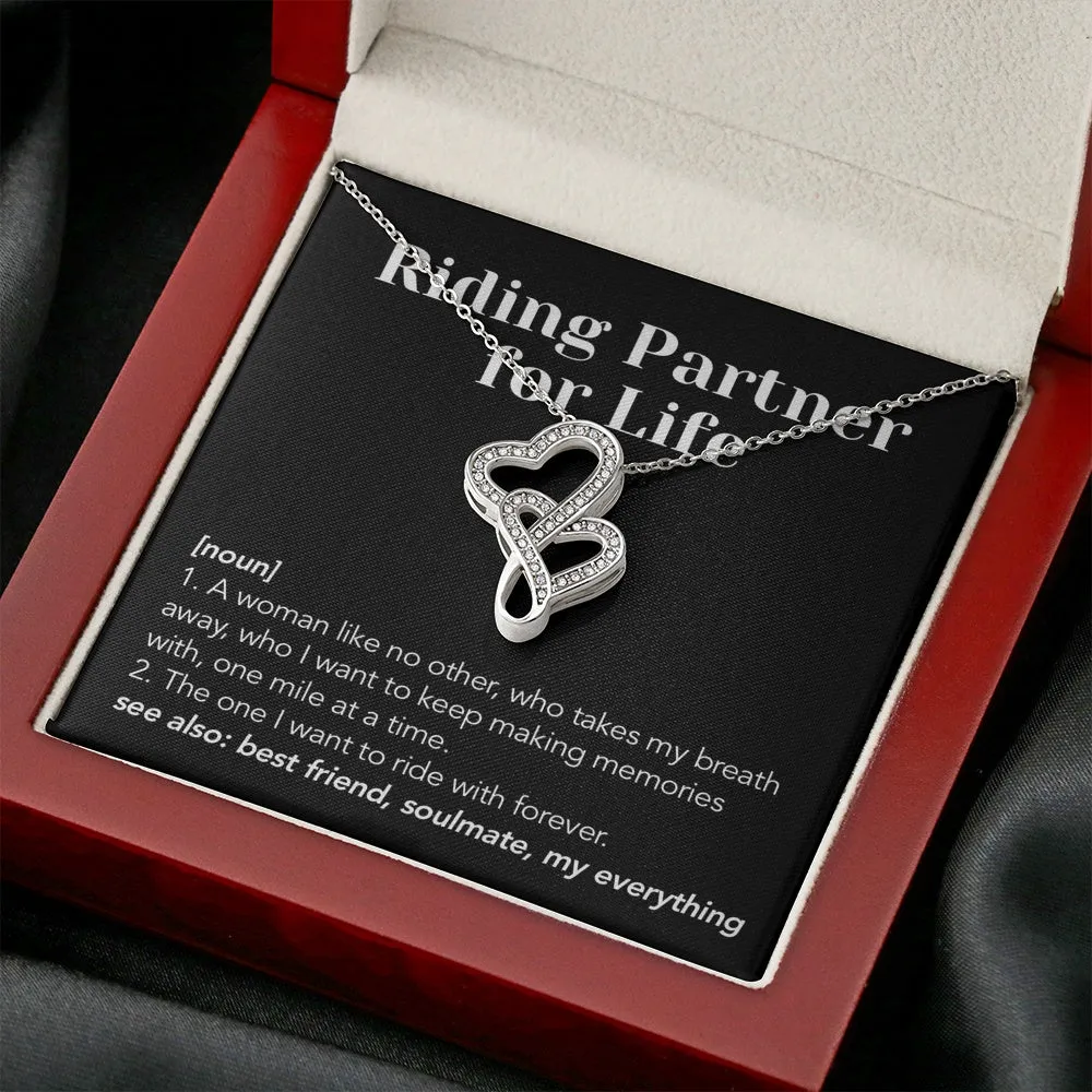 Riding Partner For Life Meaning Necklace