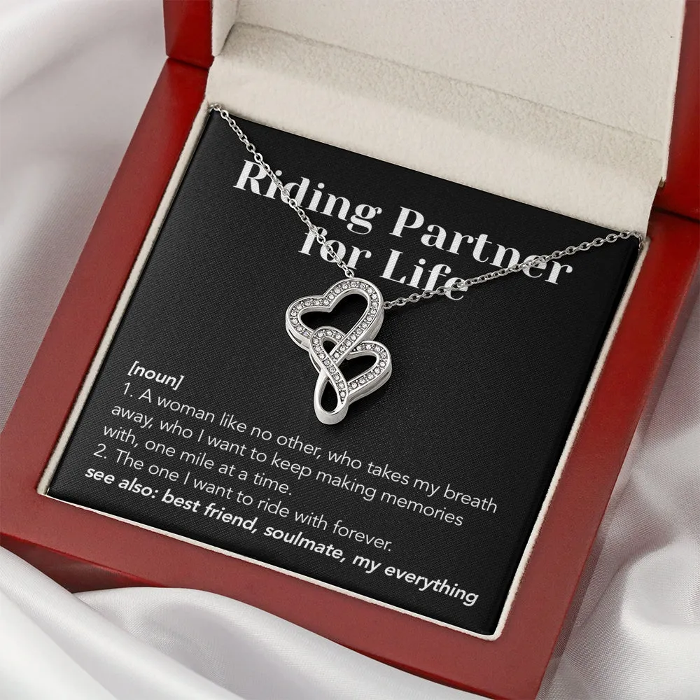 Riding Partner For Life Meaning Necklace