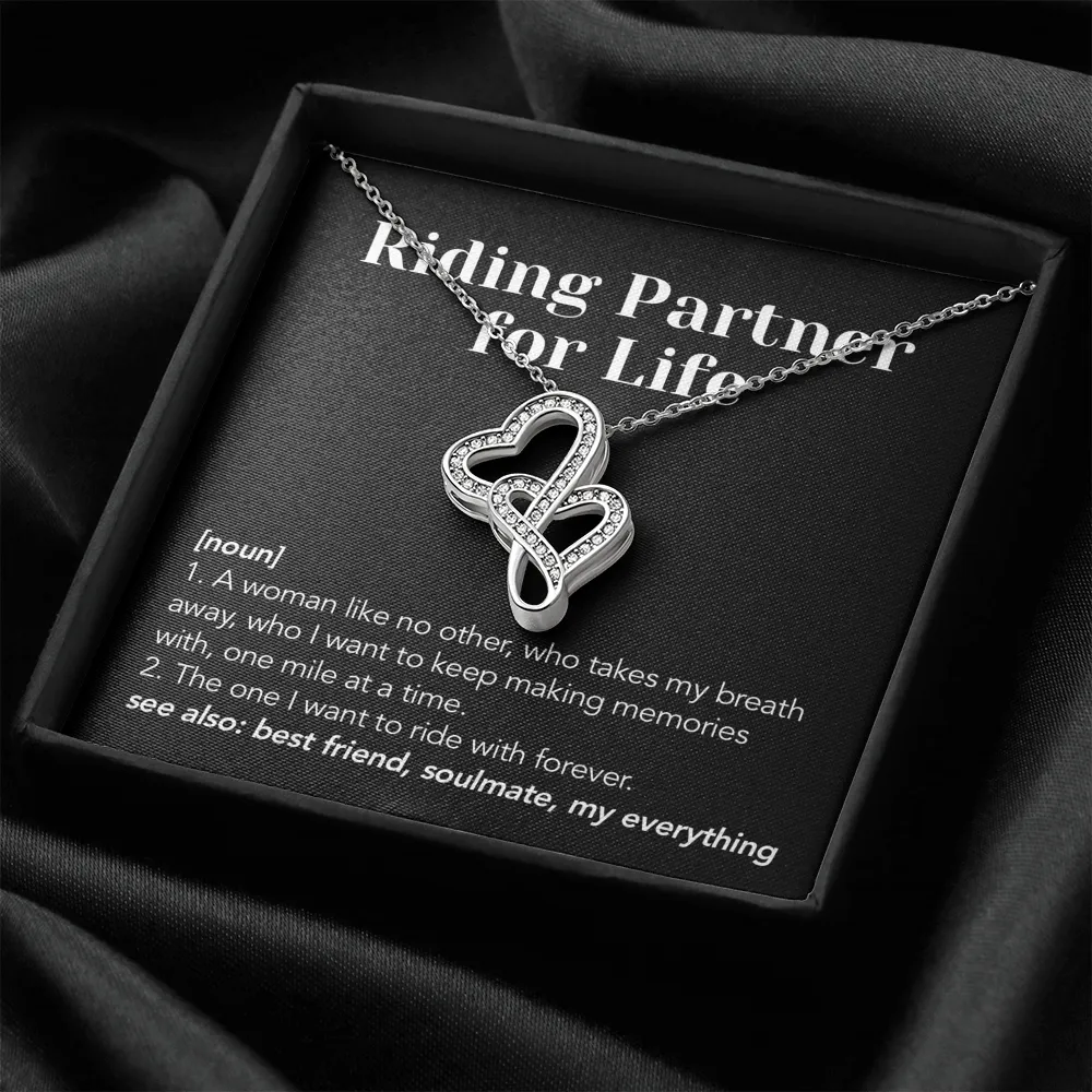 Riding Partner For Life Meaning Necklace