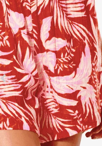 Rip Curl Sun Rays Ladies Shorts Red