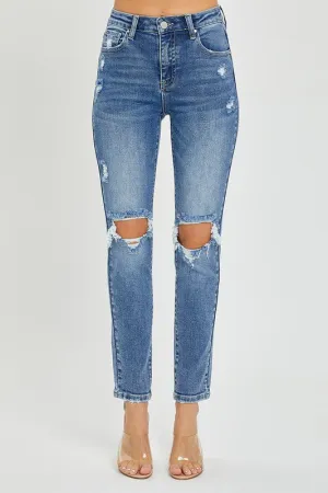 RISEN Layton Distressed Skinny Jeans