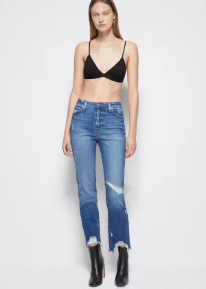 River Straight Leg Jeans (Distressed Atlantic)