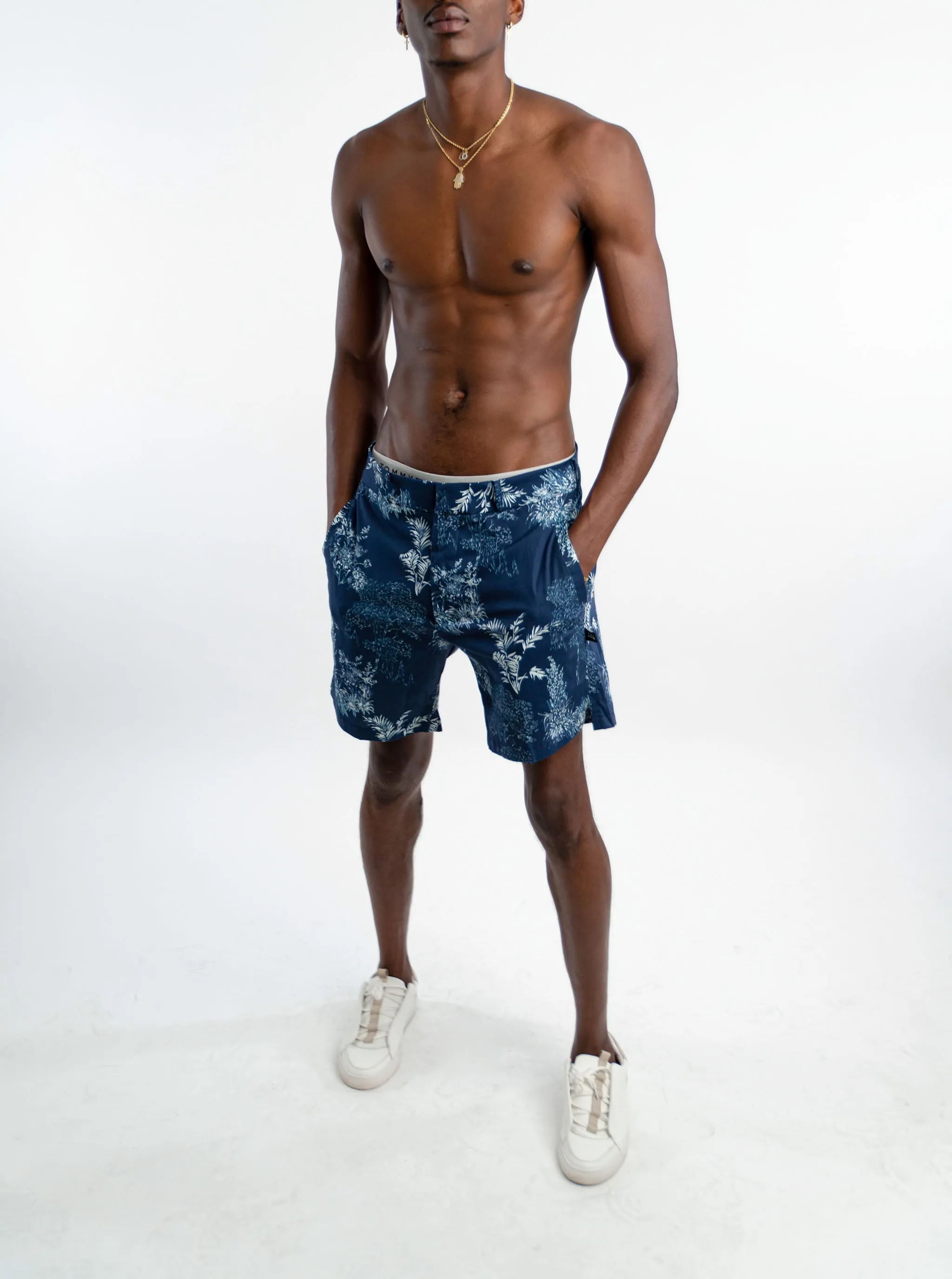 Riviera Navy Shorts