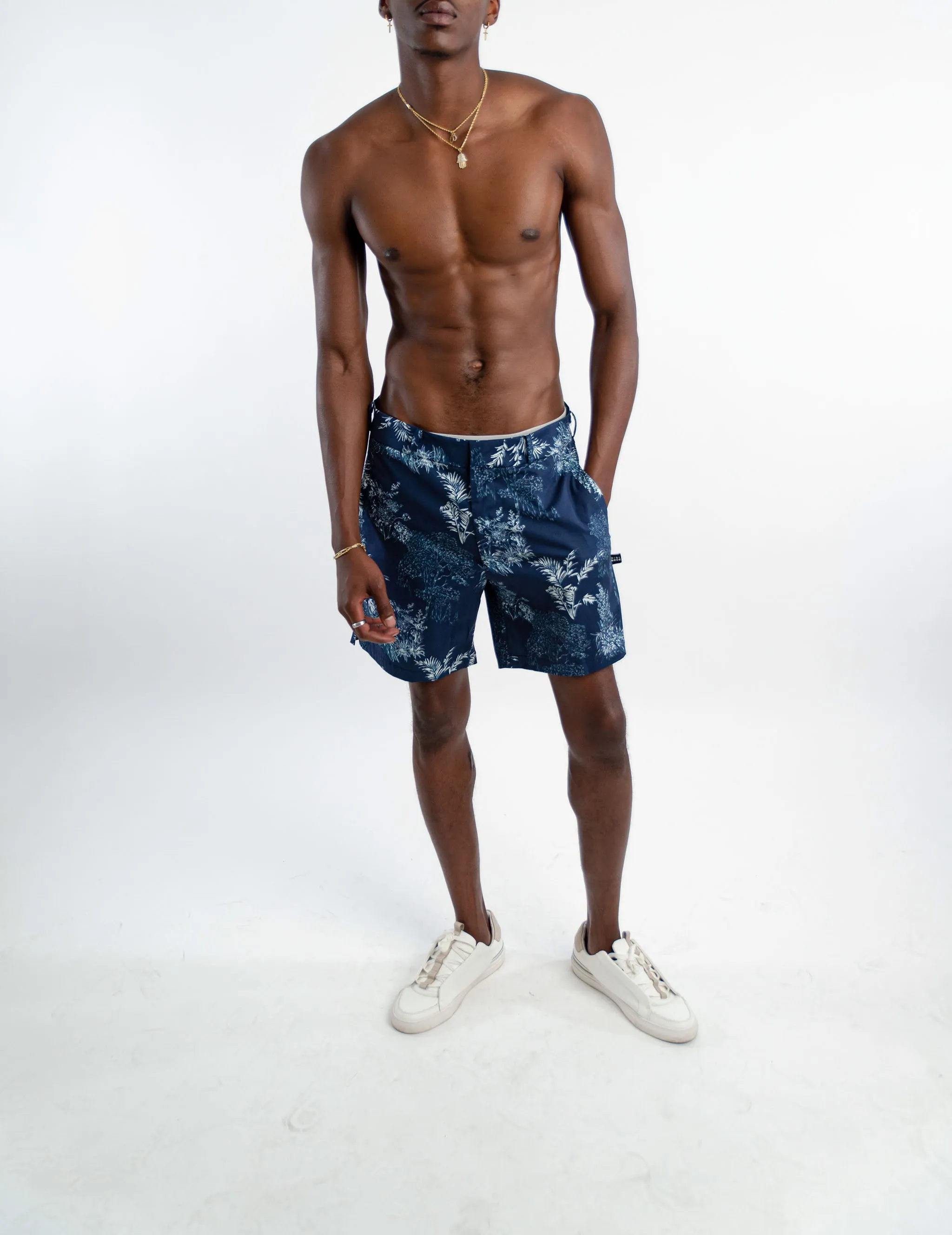 Riviera Navy Shorts