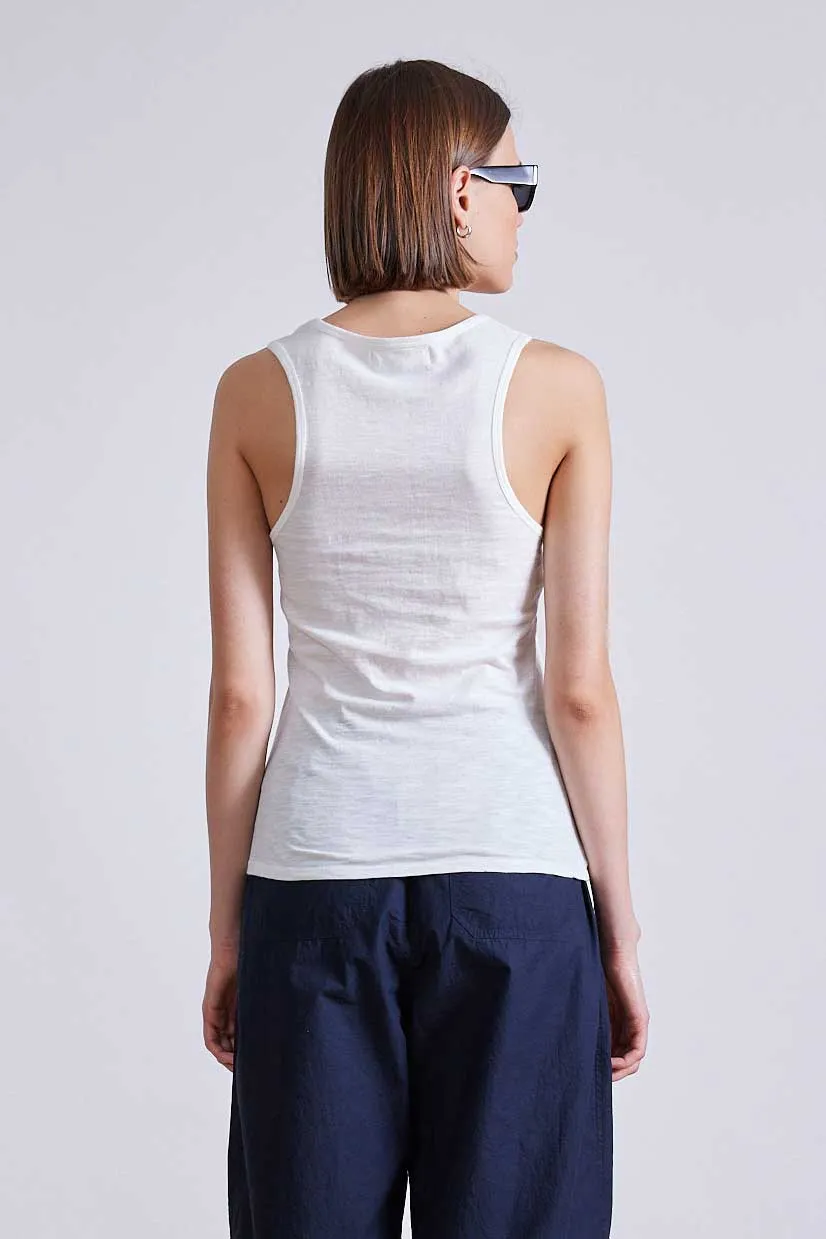 Savina Razor Tank in Cream