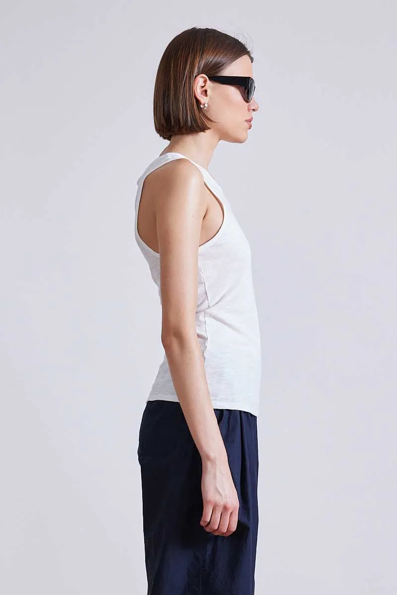 Savina Razor Tank in Cream